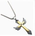 Angel of God Cross Pendant Necklace (One Piece)