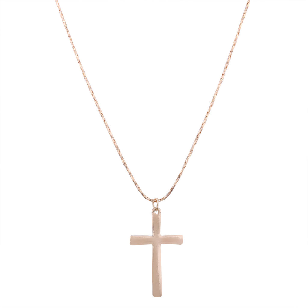 Cross Virgin Mary Pendant, Cross Necklace, Layered Coin Necklace