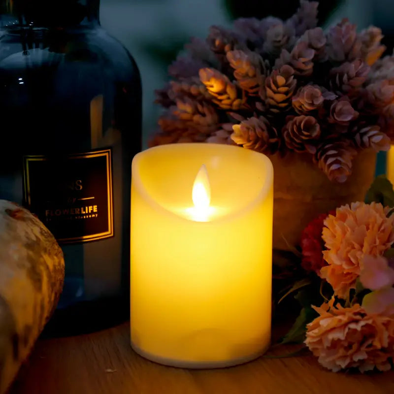 Battery Operated Lifelike Swinging Candle Night Light