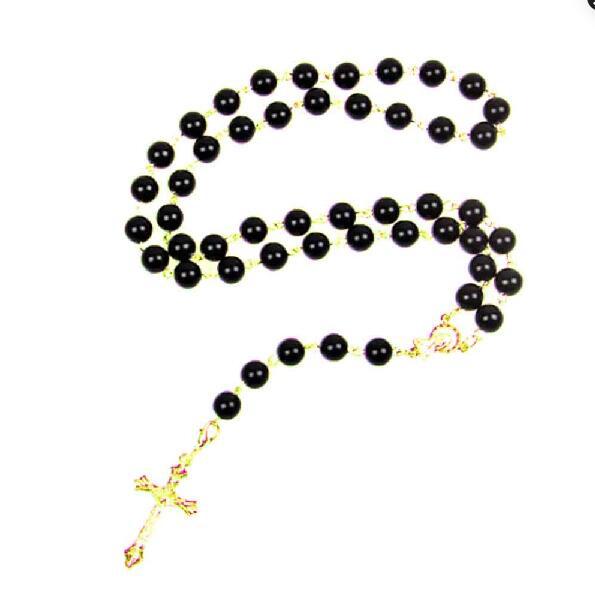 Manufacturer Direct Rosary Beads Imitation Glass Necklace