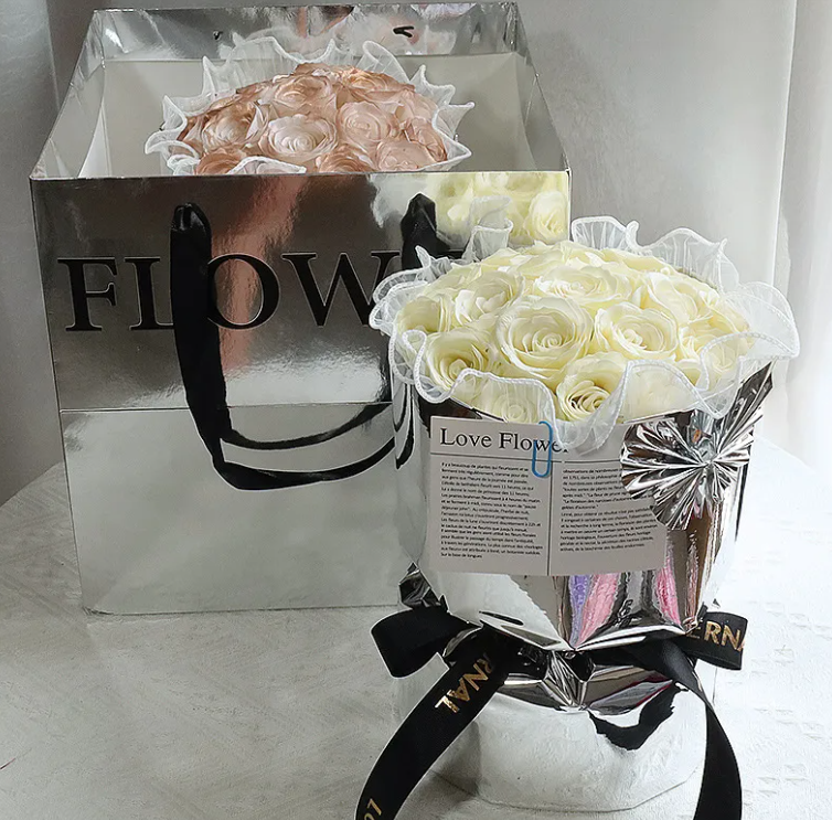 Gift Heart Soap Flower Carnation Rose