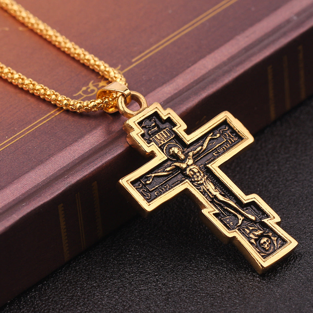Jesus Cross Pendant Necklace