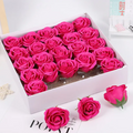 LoveBloom™ Valentine's Day Soap Flower Gift Box – Romantic Floral Soap Arrangement