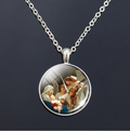 Mary Pendant Necklace, Angel Necklace, Fashion Jewelry