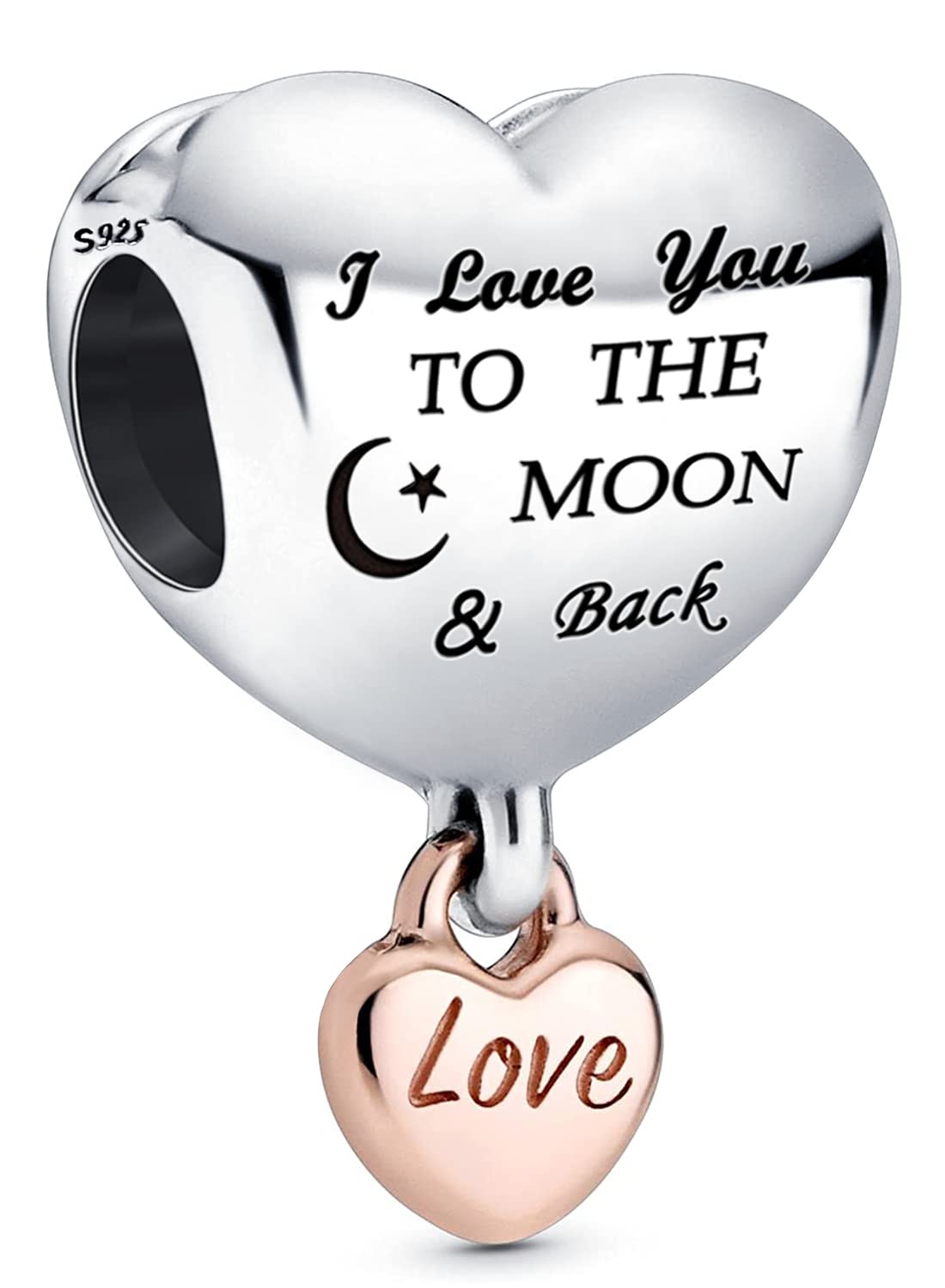 Cross Charm Fit Pandora Charms Bracelet Love Heart Christian Bible Verse Charms Prayer Faith Religious Jewelry Gifts for Women