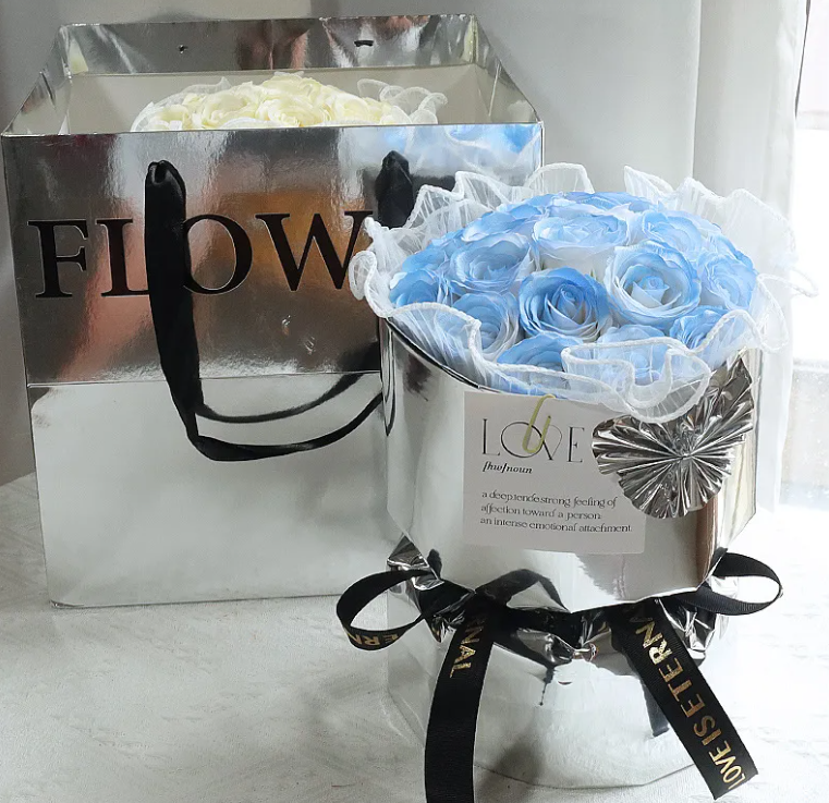 Gift Heart Soap Flower Carnation Rose