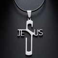 Jesus Cross Pendant Necklace