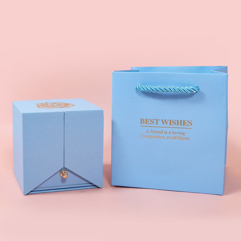 2022 Rose Flower Gift Box with Soap and Jewelry Storage