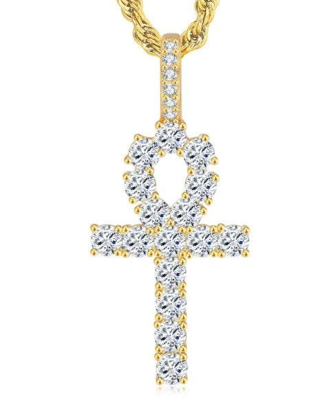 Hip Hop Cross Necklace