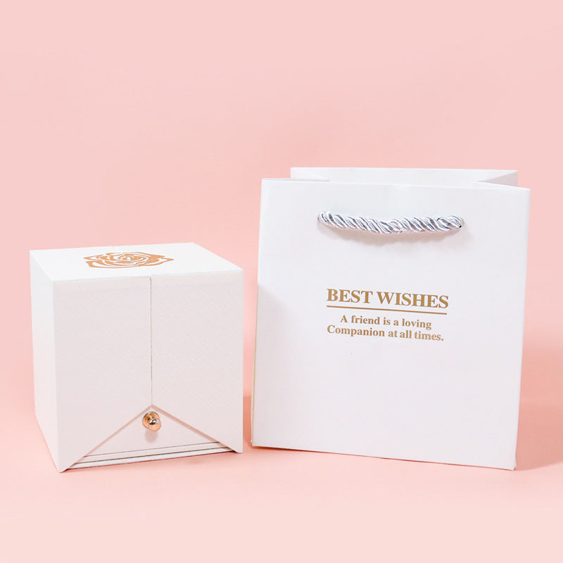 2022 Rose Flower Gift Box with Soap and Jewelry Storage