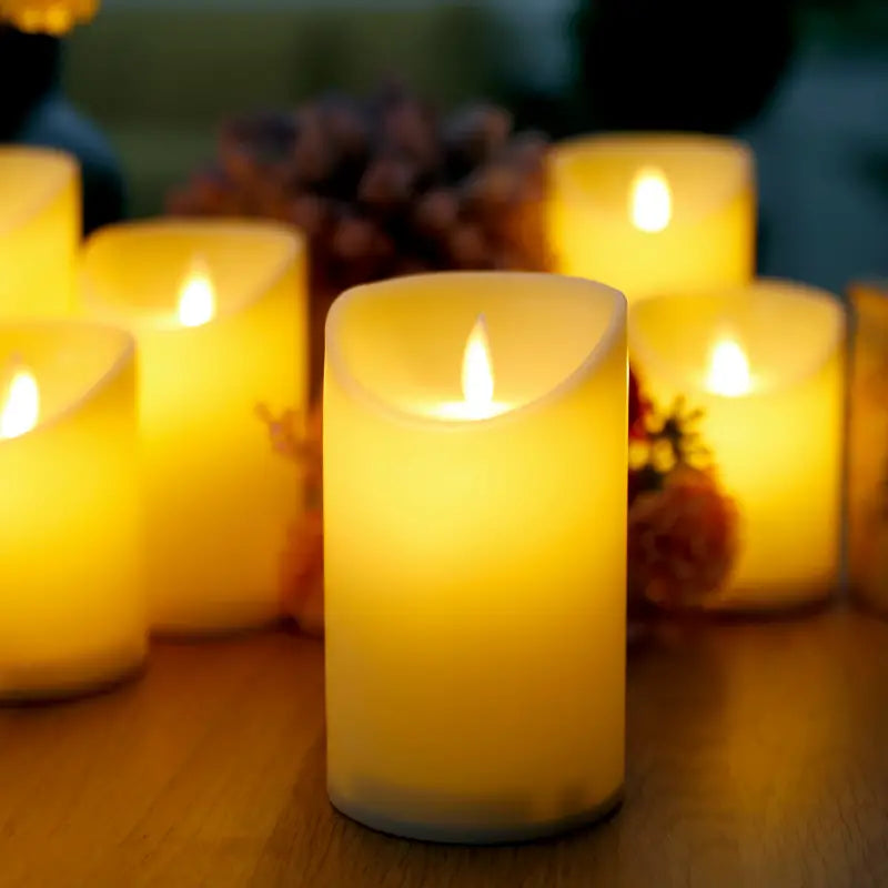 Battery Operated Lifelike Swinging Candle Night Light