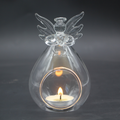 Angel Light Glass Candle Holder