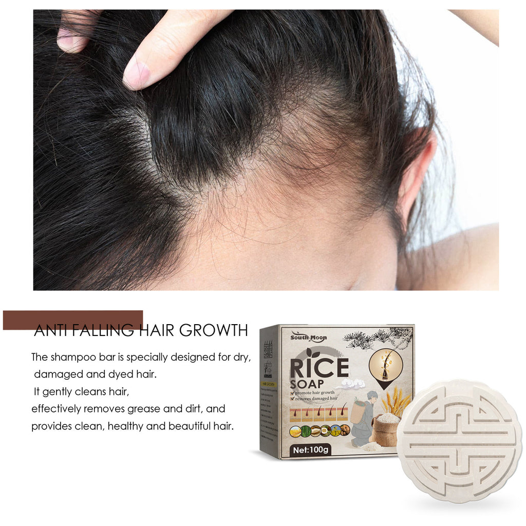 South Moon Nourishing Hair Soap for Split Ends Care