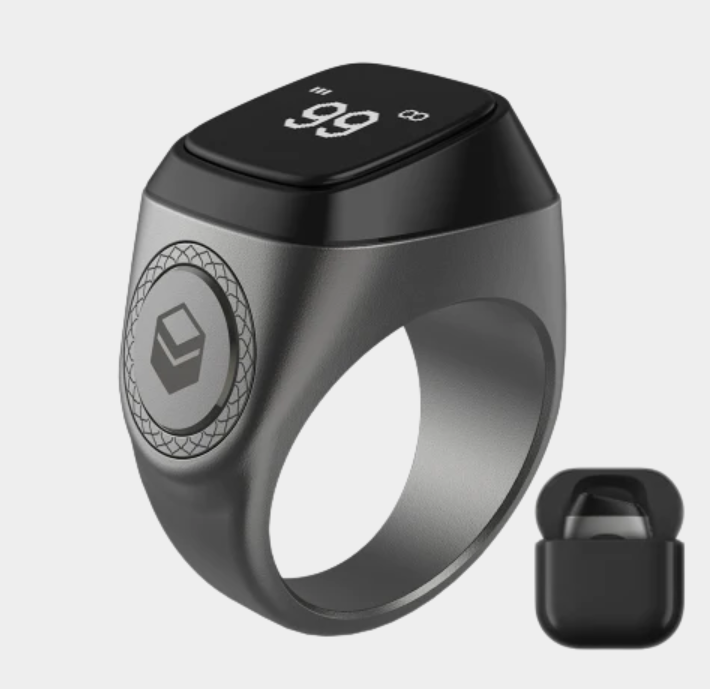 Tesbih Ring™ with Prayer Reminder & Smart Zikr Counter