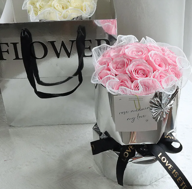 Gift Heart Soap Flower Carnation Rose