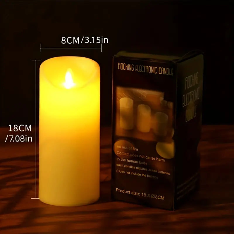 Battery Operated Lifelike Swinging Candle Night Light
