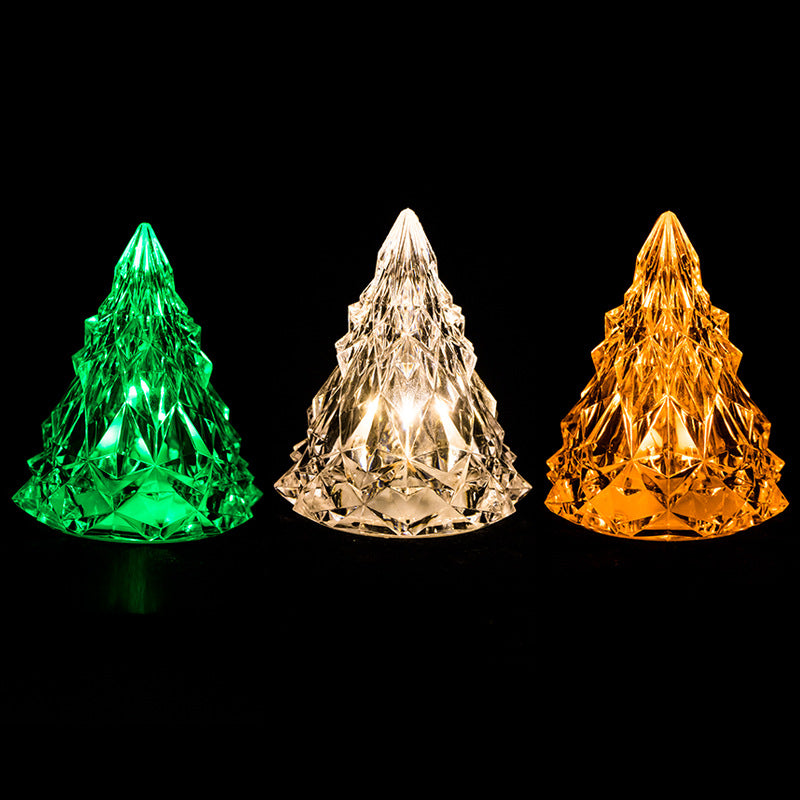 LED Crystal Candle Light for Christmas Decoration