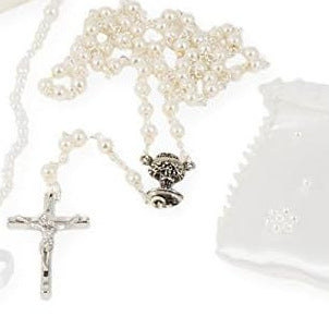 Manufacturer Direct Rosary Beads Imitation Glass Necklace