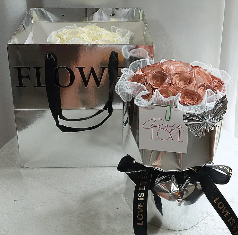 Gift Heart Soap Flower Carnation Rose
