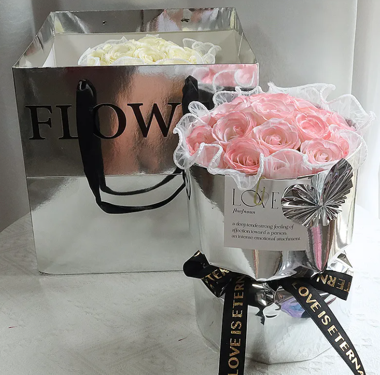 Gift Heart Soap Flower Carnation Rose