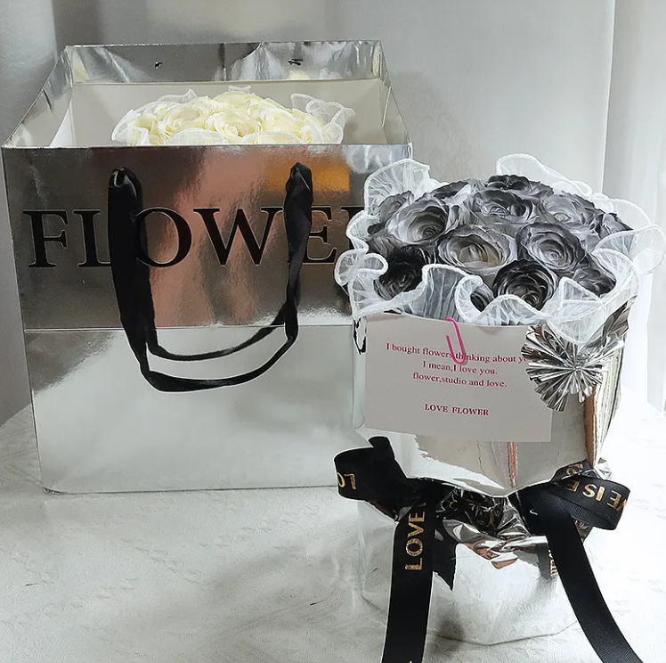 Gift Heart Soap Flower Carnation Rose