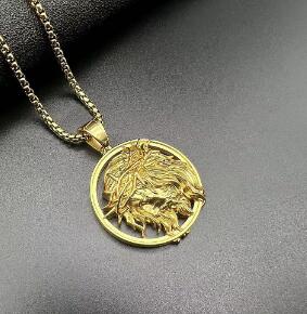 316L Steel Calvary Jesus Pendant Necklace (One Piece)